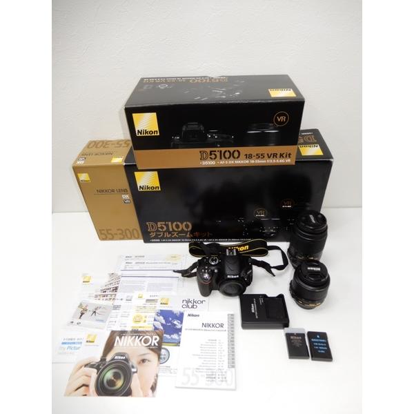 Nikon デジタル一眼レフカメラ D5100 ダブルズームキット