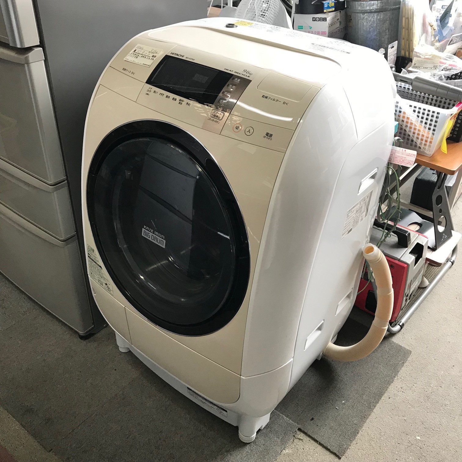 日立 ドラム式洗濯乾燥機 BD-V3700